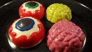 Candy Melt Demo #11: Halloween Eyeball and Brain Candy/Cookie Mold