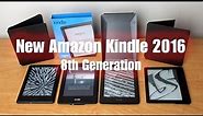 [HD] New Amazon Kindle 2016, 8th Generation vs. Paperwhite, Voyage, Oasis