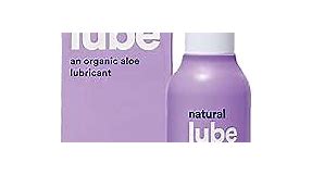 Hello Cake Natural Lube - Aloe-Based Organic Lubricant. Chemical Free, Hydrating, Non-Sticky, Condom Compatible Personal Lubricant (3.3 Fl. Oz.)