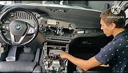 BMW X5 2019 remove dashboard