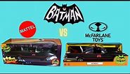 BATMAN '66 BATMOBILE - MCFARLANE vs MATTEL