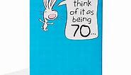 American Greetings Funny 70th Birthday Cards (Pop Up Cartoon Bunny)