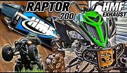 Yamaha Raptor 700 Exhaust Upgrade HMF Competition Full Pipe