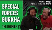 SPECIAL FORCES GURKHA | THE DEBRIEF | Former Gurkha & 22 SAS Krishna Thapa
