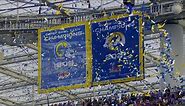 OBJ, Andrew Whitworth help Rams unveil Super Bowl LVI banner at SoFi Stadium