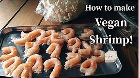 Vegan Shrimp that tastes, feels and smells like real thing. Gluten free, Soy free. ヴィーガン海老 えび エビ 素蝦