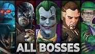 Batman Arkham City - All Bosses + DLC's