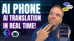 It's HERE: Real-time Translation Phone App - AI Phone Review