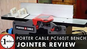 Porter Cable Benchtop Jointer Review