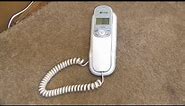 AT&T TR1909 Corded Trimline Telephone with Caller ID | Initial Checkout