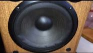Bass Test: Pioneer 4-Way Speaker System - CS-G515