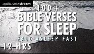 ON A BLACK SAND BEACH WITH THE LORD | 100+ Bible Verses For Sleep | Fall Asleep Fast | 12 hours