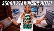We Slept Overnight In a $5000 Outer Space Hotel (Star Wars Galactic Starcruiser)
