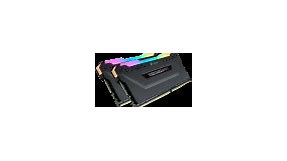 VENGEANCE® RGB PRO 16GB (2 x 8GB) DDR4 DRAM 3600MHz C18 AMD Ryzen Memory Kit — Black