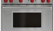 Wolf 36 In. Stainless Steel Gas Range With 4 Burners And Infrared Griddle - GR364G