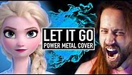 Let it Go (Disney's Frozen) POWER METAL COVER by Jonathan Young