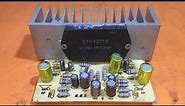how to make amplifier at home using old STK IC?