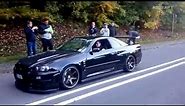 Nissan Skyline GT-R all models. Sound Compilation ( PGC-10, KPGC-10, C110, R32, R33, R34)