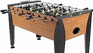 Atomic Pro Force 56" Foosball Table with Internal Ball Return and Ball Entry, Leg Levelers, and Heavy-Duty Legs