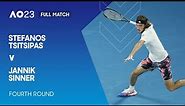 Stefanos Tsitsipas v Jannik Sinner Full Match | Australian Open 2023 Fourth Round