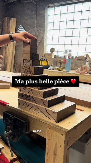 Ma plus belle pièce en bois d'artisanat