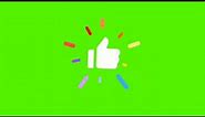 like button green screen no copyright #likebutton#subscribebutton#greenscreen#subscribe #subscribers