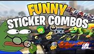 Funny Sticker Combos - CSGO Best Sticker Combos