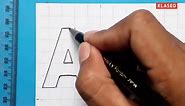 3d Drawing Capital Letter A To Z / How To Draw Alphabet Lettering A Z Easy Simple For Beginners