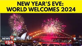 New Year's Eve: World Welcomes 2024 | Happy New Year | New Year 2024 | New Year 2024 Celebrations