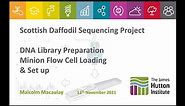 Video 2: DNA Library Preparation Minion Flow Cell Loading & Set up