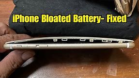 iPhone 6 Plus Bloated Battery-Fixed