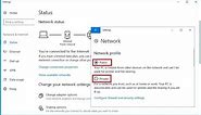 How to Change Network Public to Private to Public in Windows PC