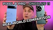 Oneplus 11 vs Pixel 8 Pro REAL WORLD comparison