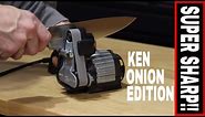 THE BEST KNIFE SHARPENER PERIOD! EASY TO USE, WORKS FAST!