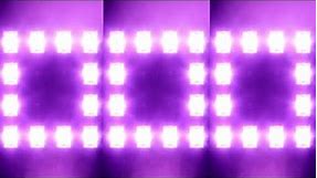 Flashing Club Lights Bright Disco Party Screen