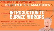 Introduction to Curved Mirrors