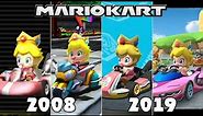 Evolution Of Baby Peach In Mario Kart Games [2008-2019]