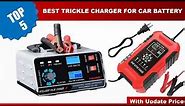 The 5 Best Trickle Charger For Car Battery 2024 | Popular Point