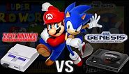 Super Nintendo vs Sega Genesis - The Original Console War