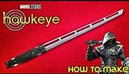 How To Make Retractable Ronin's Sword With Cardboard | Hawkeye's Katana | MARVEL TV Series Weapon