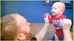 MUST WATCH ! The Most Adorable Baby and Daddy Moments - Funny Angels