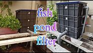 How To Make DIY Fish Pond Filter very easy and cheap/Crystal Clear Water
