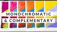 Color Theory Ep. 9 Monochromatic & Complementary Color Schemes