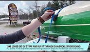 How to Tie Down a Canoe Without Roof Racks