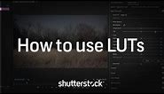 Color Grading 101: How to Use LUTs | Video Editing Tutorials
