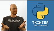 Radio Buttons with TKinter - Python Tkinter GUI Tutorial #12