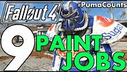 Top 9 Best Power Armor Customization Paint Jobs and Skins in Fallout 4 (Including DLC) #PumaCounts