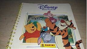 Panini 2003 COMPLETE Disney Winnie the Pooh storybook sticker album review.