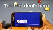Official Fortnite for Android on the Galaxy S7 | How to Download & Gameplay