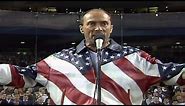 2001 WS Gm4: Lee Greenwood sings "God Bless the USA"